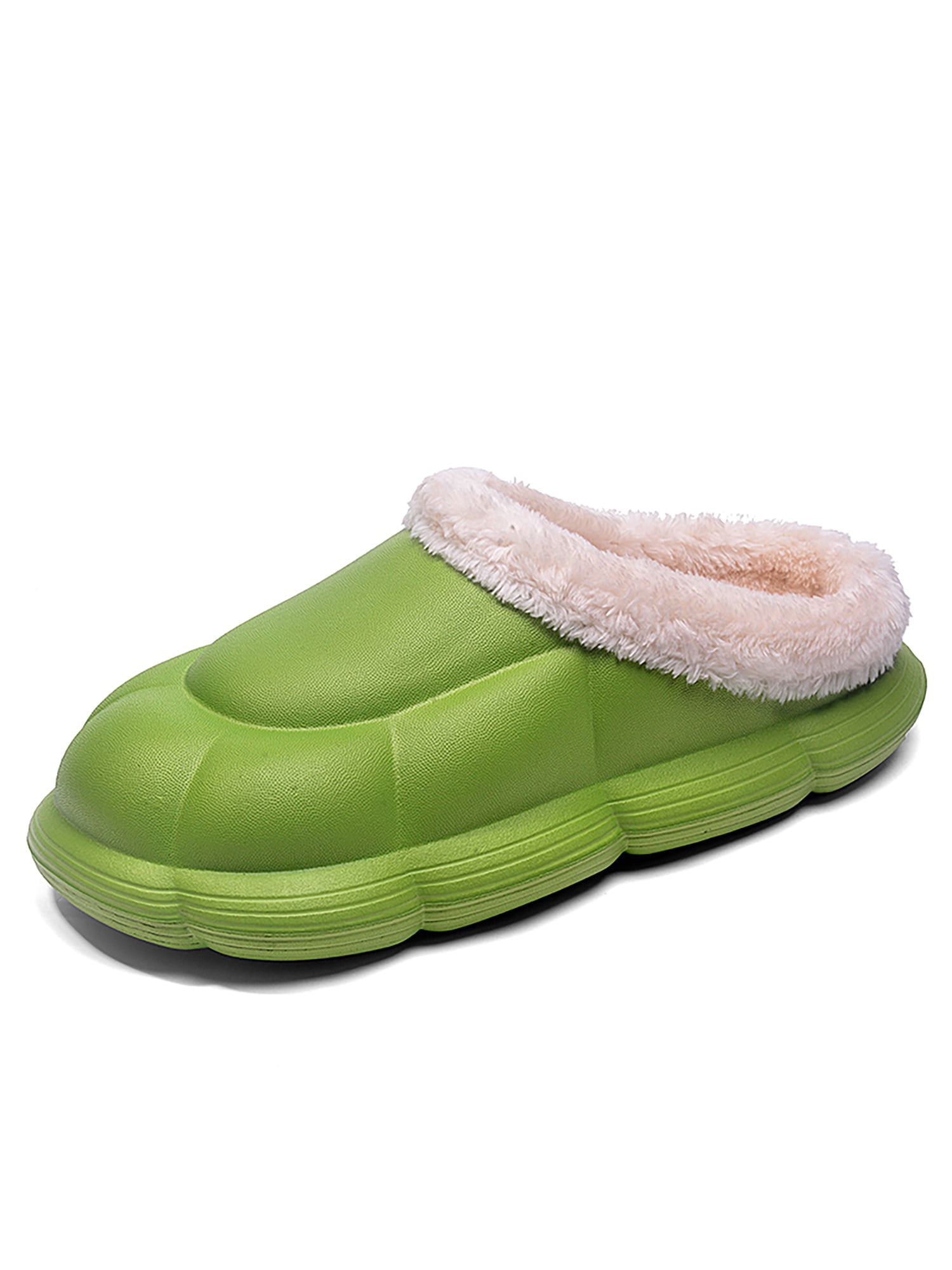 Winter Soft Women Men Warm Clog Slipper Indoor Plush Lined House Shoes Xmas Gift 