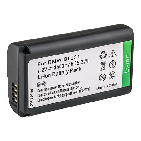 Kastar 1-Pack DMW-BLJ31 Battery Replacement for Panasonic DMW-BLJ31 DMW-BLJ31e Battery Panasonic LUMIX S1 LUMIX S1R LUMIX S1H DMW-BGS1R LUMIX S Series Full-Frame Mirrorless Cameras