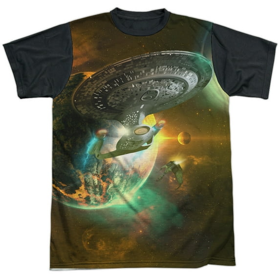 Star Trek Battle Ships Unisex Adult Halloween Costume Sublimated T Shirt