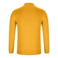 thumbnail image 5 of ZCFZJW Men's Mock Turtleneck Long Sleeve T Shirts Basic Casual Knitted Half Neck Thermal Lightweight Pullover Sweater XXL, 5 of 7