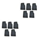 thumbnail image 4 of sweethay Cámara envuelve negro portátil resistente al desgaste diseño distintivo profesional pieza de repuesto antideslizante carcasa de goma 5 piezas 2piezas, 4 of 6