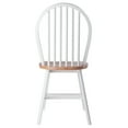 thumbnail image 5 of Winsome Windsor 2-Pc Chair Set, Natural & White Finish, 5 of 9