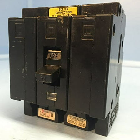 Square D EHB34050 3 Pole 50 Amp 480v Circuit Breaker EHB