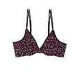 thumbnail image 2 of No Boundaries Juniors' Unlined Sheer Mesh Demi Underwire Bra, Style-NB461, 2 of 4