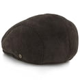 thumbnail image 3 of The Guinness - Walrus Hats Green Corduroy Ascot Cap, 3 of 5