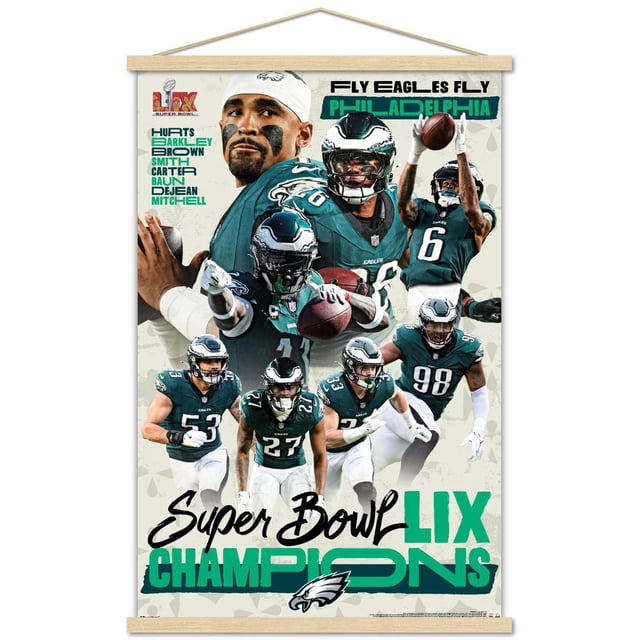NFL Philadelphia Eagles - Champions du Super Bowl LIX