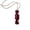 Coffee color, variant on Stylish Resin Candy Pendant Wax Rope Long Necklace Chain Accessory For Daily Activities Parties To Enhances Confidence