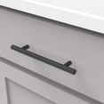 thumbnail image 3 of Hickory Hardware HH075595-MB 128 mm Bar Pull, Matte Black, 3 of 5