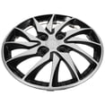 thumbnail image 4 of Shisuyan 14 Inch Car Wheel Case Hubcap for Car Hub Auto Refit Accessory (Silver Black), 4 of 9