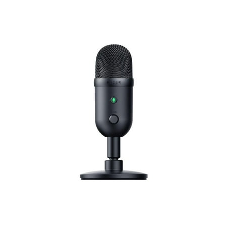 UPC: 0810056144111 | Razer Seiren V2 X USB Condenser Microphone for Streaming and Gaming on PC: Supercardioid Pickup Pattern – Integrated Digital Limiter – Mic Monitoring and Gain Control – Built-in Shock Absorber