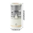 thumbnail image 3 of Dvruxg Electric Juicer, Automatic Juicer Machine with Cleaning Brush, Orange Lime Grapefruit Juicer Squeezer, One Touch Operation, Easy to Clean Juice Maker, 3 of 4