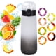 thumbnail image 2 of Botella Air Flavo 750 Ml Con Cápsula Sabor para Viajes Camping Al Aire Libre Rojo, 2 of 9