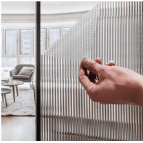 OUNONA Frosted Privacy Window Film with UV , Static Cling Decorative Film for Home, Bathroom, Office, and Glass Doors