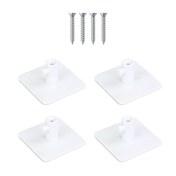 4 Pack Mixer Hook Stand with Screws for KitchenAid Mixer Attachment Organizer