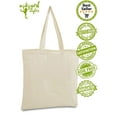 thumbnail image 3 of Awkward Styles White Puzzle Autism Bags Gift for Men and Women Budget Tote B150 Reusable Cotton Shopper Autism Support, 3 of 3
