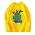 thumbnail image 2 of Bnwani Long Sleeve Toddler T Shirt Cotton Crew Neck Thin Printed Tops 3-4t, 2 of 3