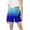 Blue, variant on Mgmyaa Girls Running Shorts Kids Elastic Waist High Waist Casual Short Pants with Pockets