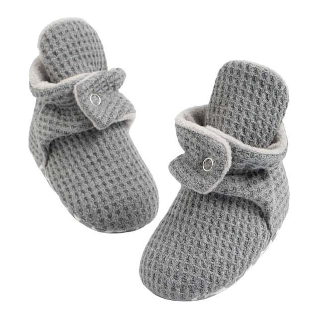 yocbz Baby Boy Clothes Baby Learning To Walk Socks Solid Color Baby Shoes Warm Learning To Walk Socks Dark Gray,0-6 Months