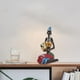 thumbnail image 5 of Estatua africana, figura tribal de dama, escultura, decoración para el hogar, gabinete, oficina, regalo dorado, 5 of 8