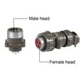 thumbnail image 3 of Aviation Connector, 20mm 3P 25A 250V P20-3 Waterproof Male Wire Panel Power, 3 of 5