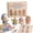 A, variant on Mechanical Gear Train Ruling Pen,Vintage Precision Dotting Pen Set with 4 Interchangeable Dotting Wheels,The Blueprint Drafting Mechanical Gear Train Ruling Pen for Architects Designers (1pc)