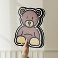thumbnail image 6 of Teddy Bear 3D Novelty Light Box, Playful Wall Decor for Kids' Rooms and Toddler Play Areas (Width 8 inch, 20cm), 6 of 9