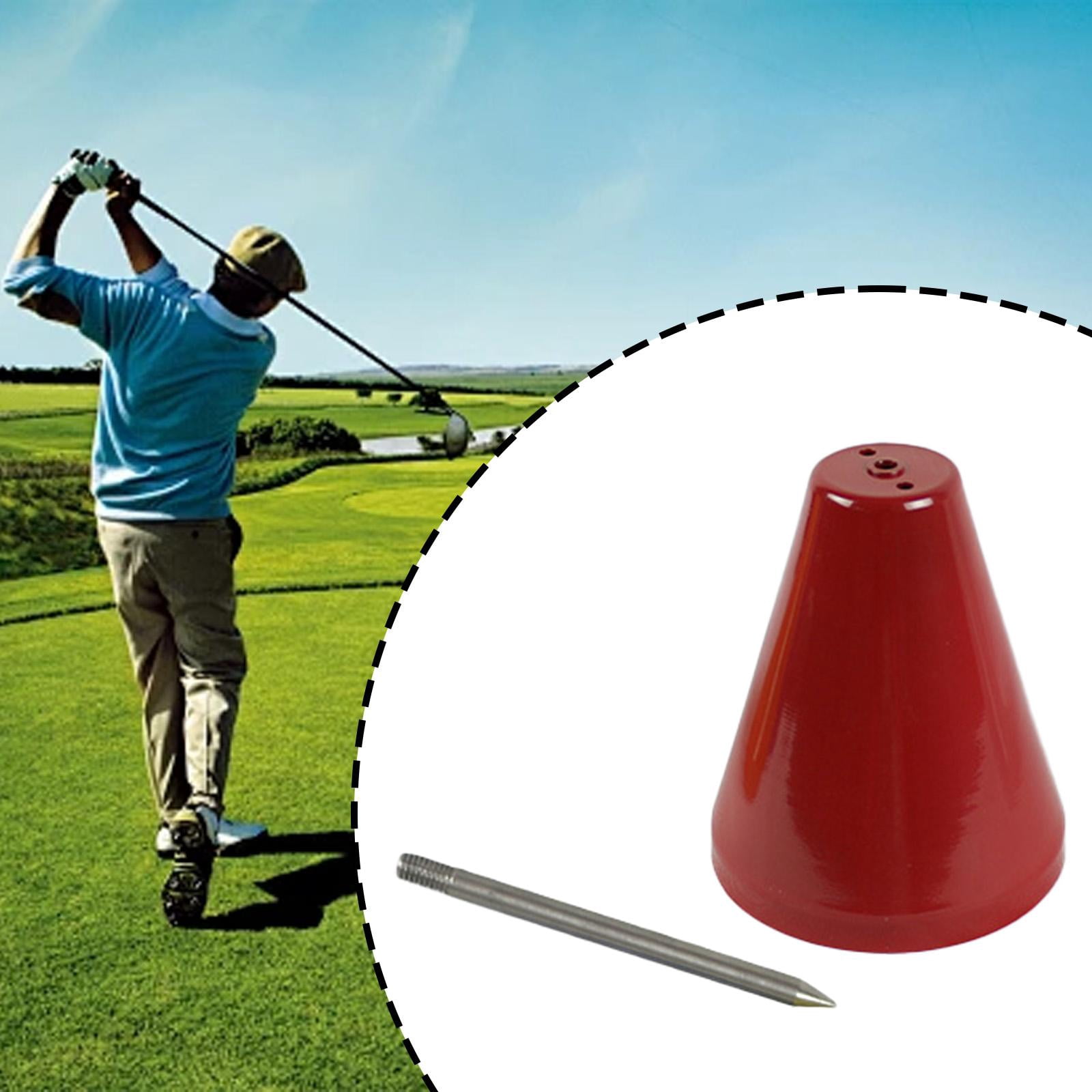 harayaa Golf Tee Holder Compact Competition Indoor Outdoor Golf Course Practice Tool