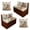 Bohemian Floral Butterfly, variant on SCRAWLGOD 6 Pcs RV Dinette Seat Covers Elastic Camper Couch Cushion Cover Pet Friendly Camper Interior Decor for Travel Trailer Motorhome, Bohemian Floral Dahlia