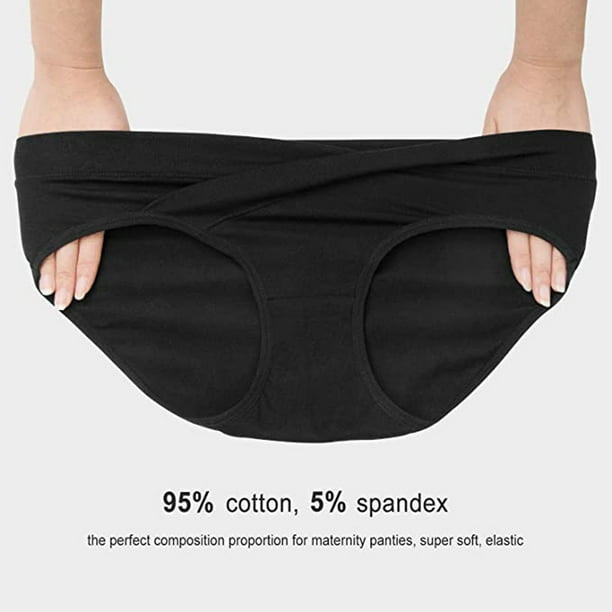 Maternity Underwear Low Waist V-Shaped Cotton Underwear for Pregnant Women, Shop Today. Get it Tomorrow!
