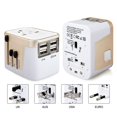 thumbnail image 3 of 4 USB Port All in One Universal International Plug Adapter World Travel AC Power Charger with AU US UK EU Plug Workhe, 3 of 6