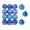 Blue, variant on KCEHTA 24 Pcs Christmas Ball Ornaments, Christmas Baubles for Xmas Christmas Tree, Shatterproof Christmas Tree Ball Ornaments for Holiday Wedding Party Decorations