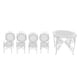 thumbnail image 2 of Muebles Exquisitos de Metal Morden Creative Dollhouse en Miniatura, 1:12 Muebles de Casa de Muñecas a Escala, para 1:12 Decoración de la Casa de la Casa de Muer de Muer., 2 of 7