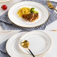 thumbnail image 3 of INTBUYING 10in Double Gold Rim Sublimation Plate 1 Pc, 3 of 4