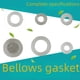 thumbnail image 1 of Junta de goma de silicona de 4 minutos/6 minutos/1 pulgada Anillo de sellado de silicona Junta de agua de la manguera de entrada de agua, 1 of 4