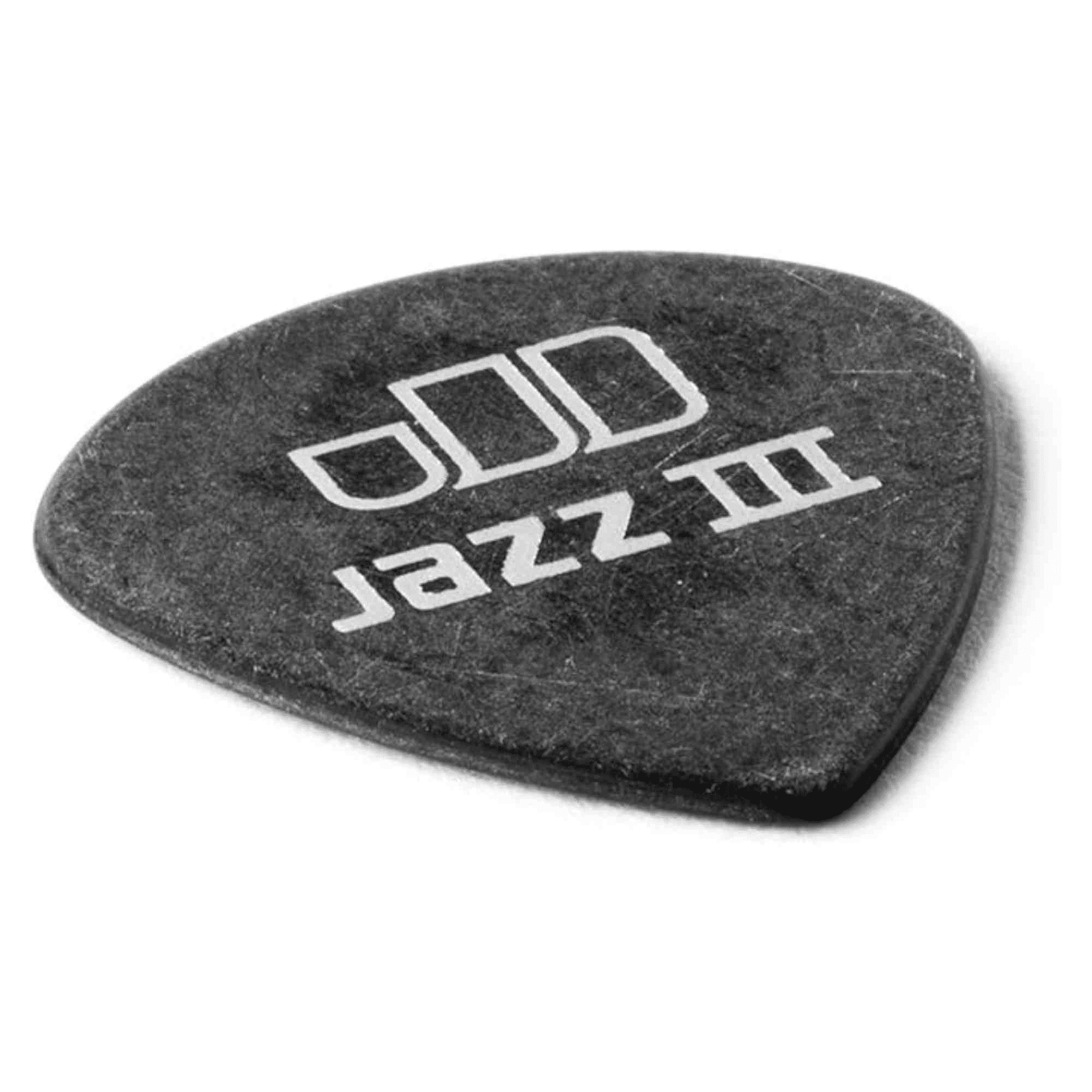 Dunlop Tortex Pitch Black Jazz III Guitar Picks - 1.0mm Gauge - 72 Pack