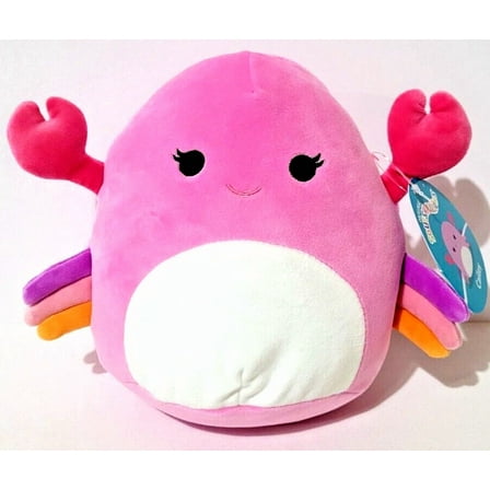 Squishmallows Official Kellytoy Plush 7.5 Inch (Cailey The Crab)