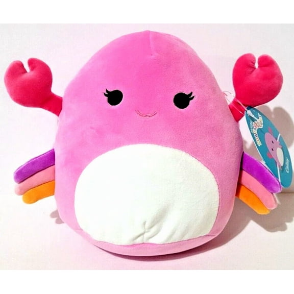 Squishmallows Official Kellytoy Plush 7.5 Inch (Cailey The Crab)