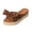 Coffee, variant on VerPetridure Women Bow Tie Open Toe Slippers Shoes Comfy Sandals Casual Comfortable Beach Sandals