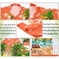 thumbnail image 6 of HAPPY BAY Men's Hawaiian Shirts Short Sleeve Button Down Shirt Men's Hawaii Shirts Boho Holiday Casual Summer Beach Shirts for Men Funny M Landscape, Orange, 6 of 6