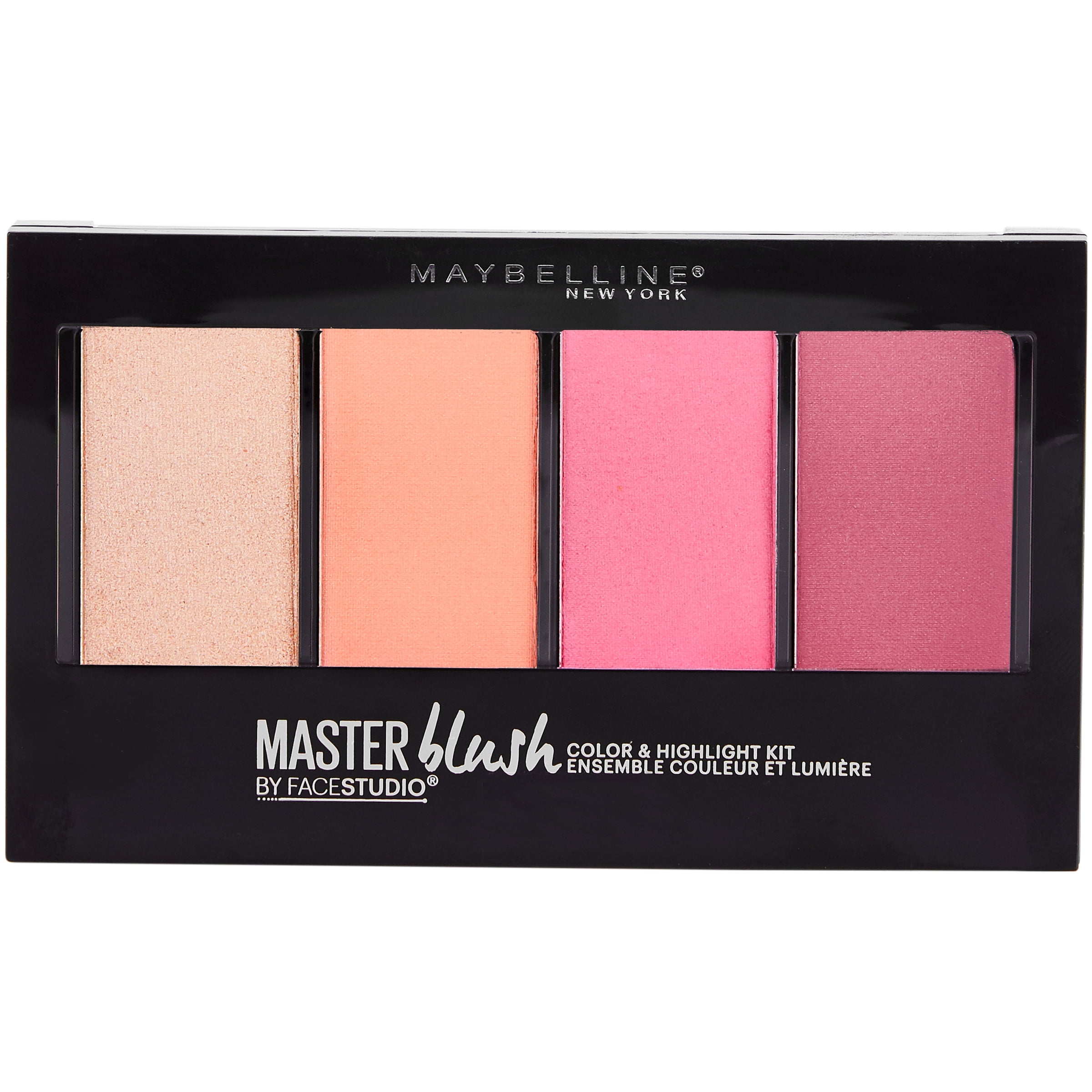 Maybelline Facestudio Master Blush and Highlight Kit, 4 colors