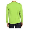 thumbnail image 2 of Mens Long Sleeve PosiCharge Competitor Polyester Tee Shirt Lime Shock 4XL, 2 of 8