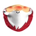 thumbnail image 4 of VONKY Christmas Themed Dust Mask Breathable Polyester Printing Face Mask with Elastic Ear Rope Type 1, 4 of 8