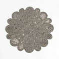 thumbnail image 4 of Saro Lifestyle 4170.BZ15R 15 in. Round Beaded Design Placemats - Bronze, Set of 4, 4 of 5