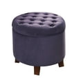 thumbnail image 6 of HomePop Tufted Round Ottoman with Storage, Multiple Colors, 6 of 10
