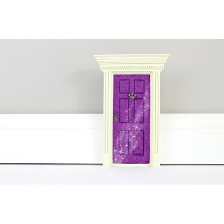 Lil Fairy Doors Sparkle Purple Walmart Com