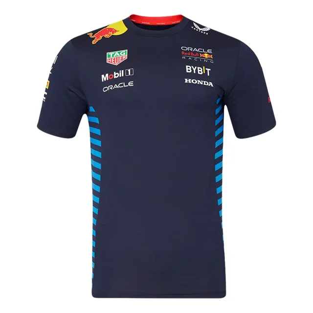 Playera Castore Casual Red Bull Racing Hombre Azul
