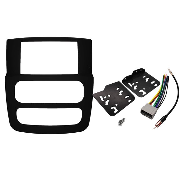 Kit de instalación de radio estéreo de doble DIN para Dodge Ram