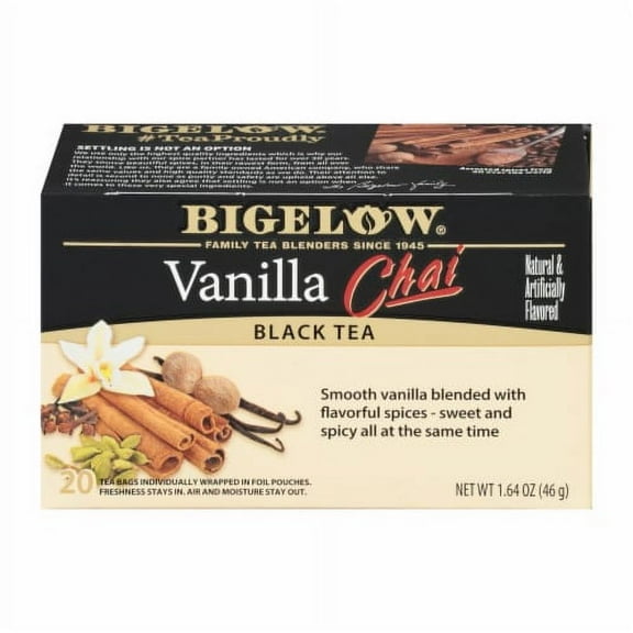 Bigelow Vanilla Chai Black Tea - 20 ct