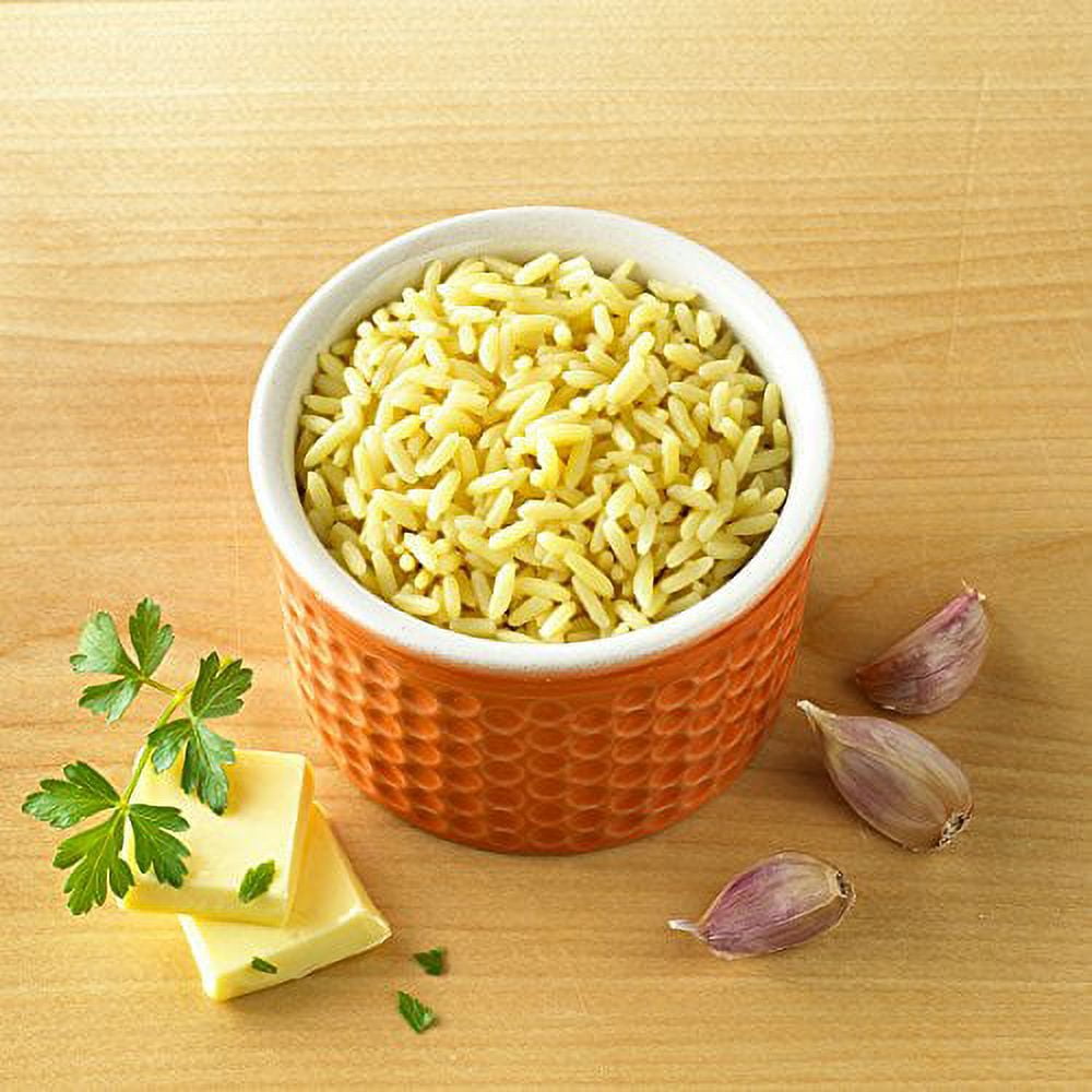 UNCLE Ben's Ready Rice: Butter & Garlic Rice, Ready to Heat 8.8 Oz Pouches, Pack of 6