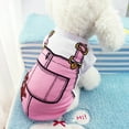 thumbnail image 4 of Ropa para cachorros Billuyoard chaleco para perros Patrón de oso rosa S, 4 of 6